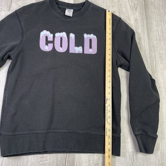 Ice Cream Billionaire Boys Club BBC Cold Crewneck Black Sweatshirt Mens Medium V - Picture 6 of 9
